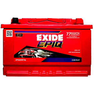 Exide Epiq DIN74L