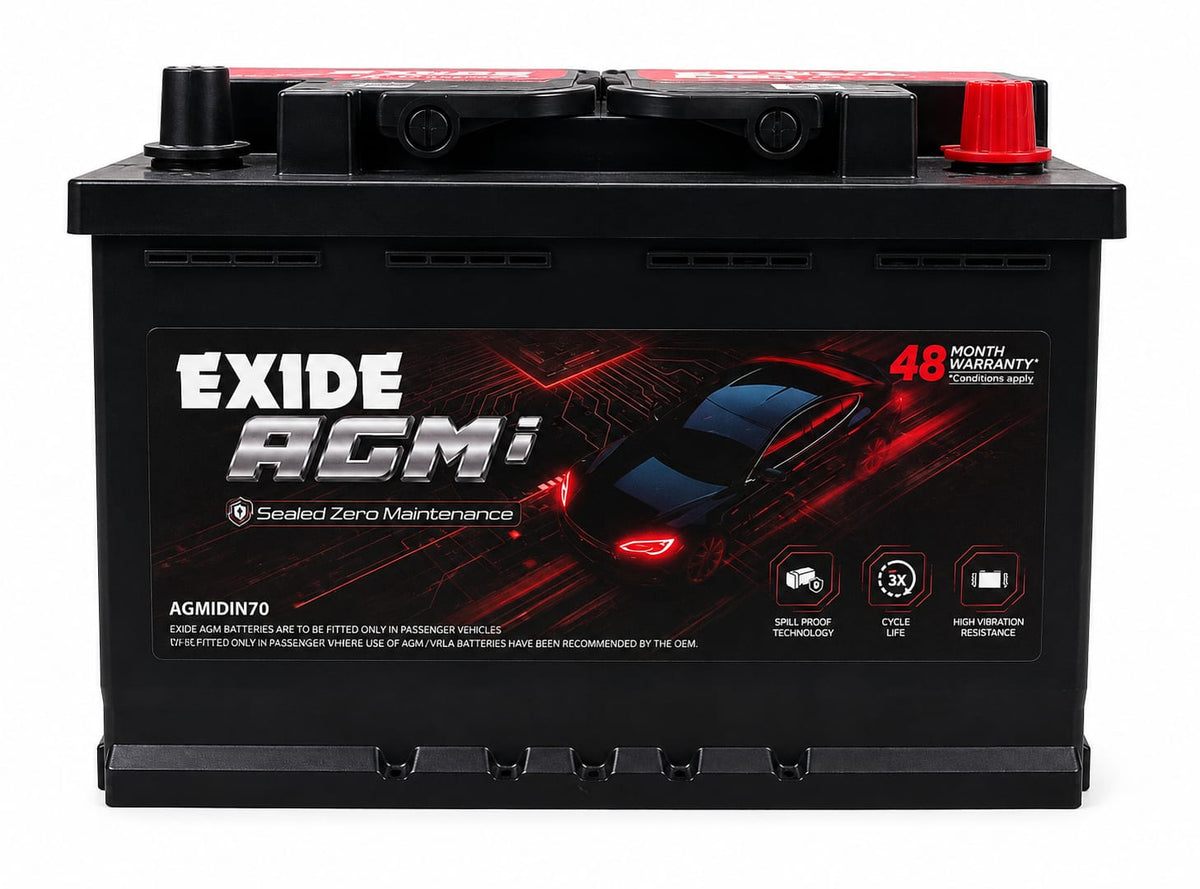 Exide AGMi DIN70