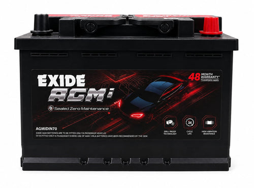 Exide AGMi DIN70