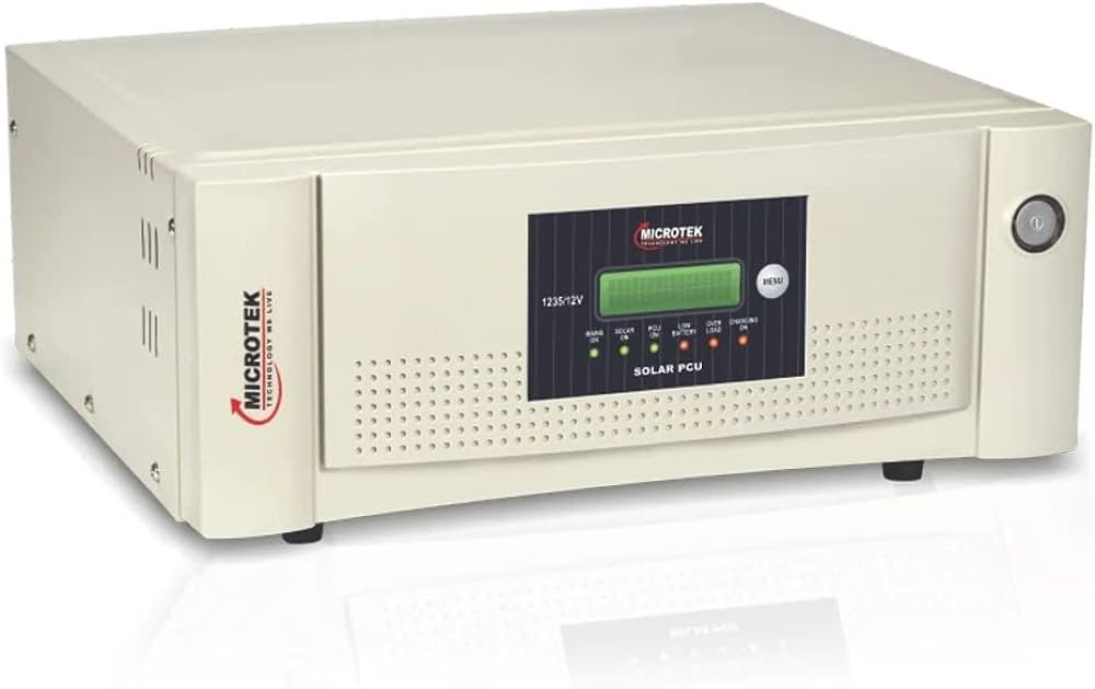 Microtek Solar PCU 1450N - 12V Solar Hybrid Inverter