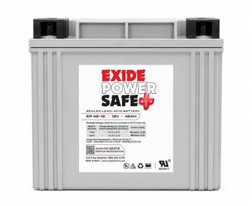 Exide Powersafe Plus SMF Battery EP42 12V 42Ah