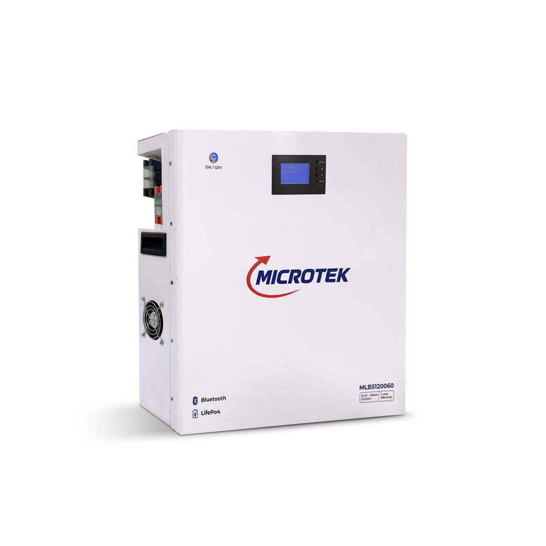 Microtek Lithium Ion MLB5120060 - 51.2V 100Ah LiFePO4 Battery