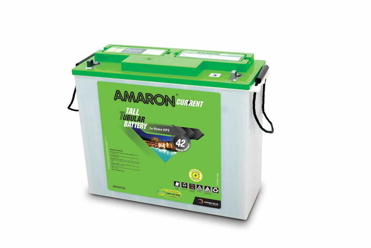 Amaron Current AM150TT42 Tall Tubular Inverter Battery 150Ah