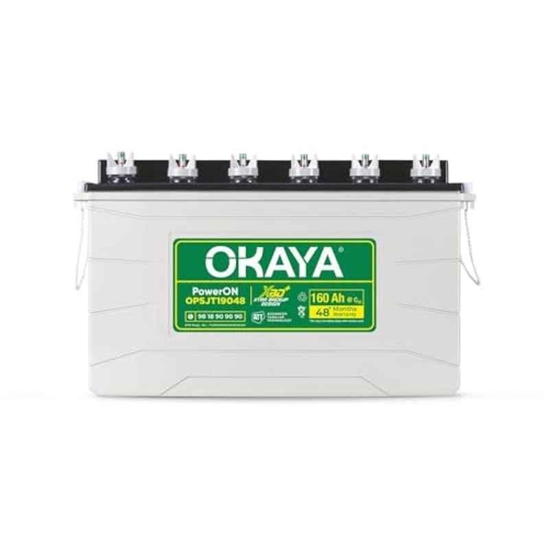 Okaya PowerON OPSJT19048 160Ah Super Jumbo Tubular Battery