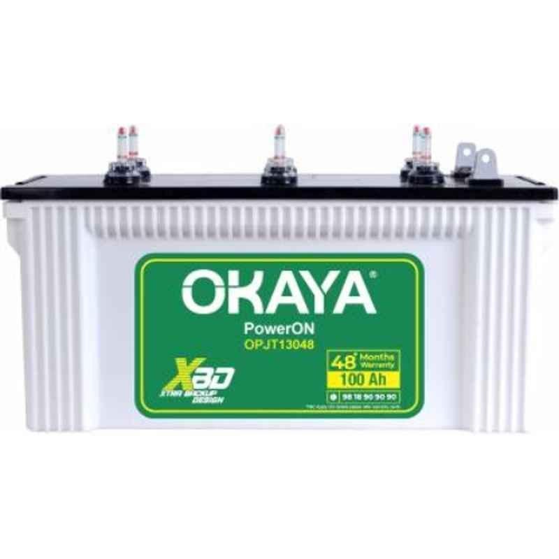 Okaya PowerON OPJT13048 100Ah Jumbo Tubular Battery