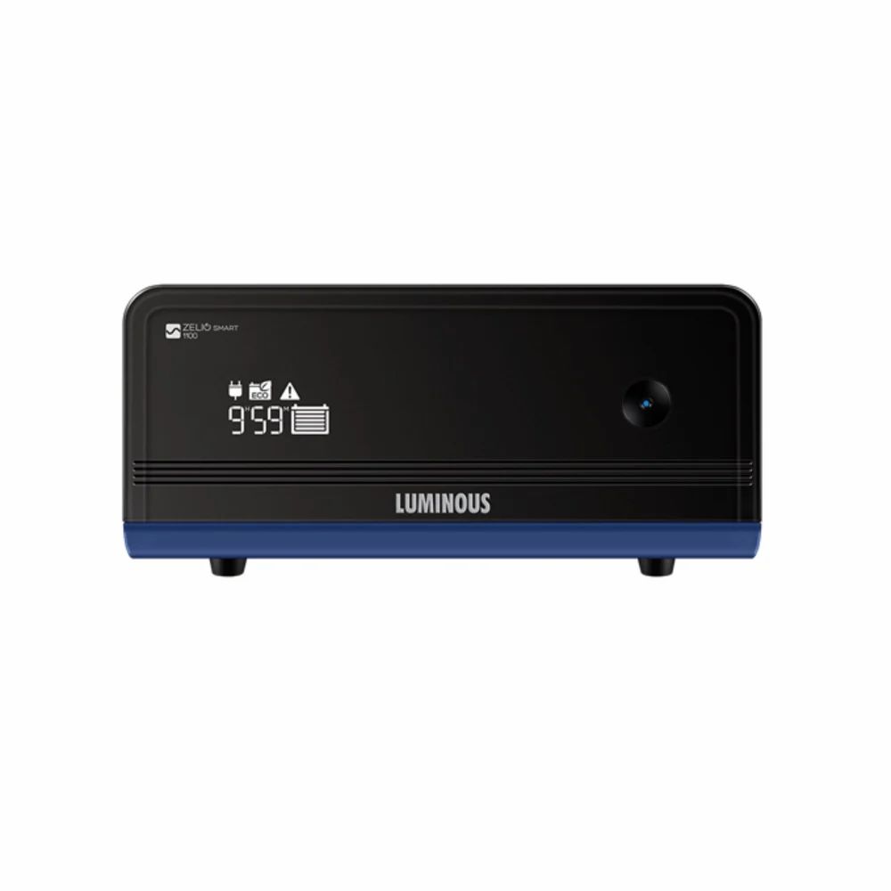 Luminous Zelio Smart 1100 - 900VA/12V Pure Sine Wave Home Inverter (LCD)