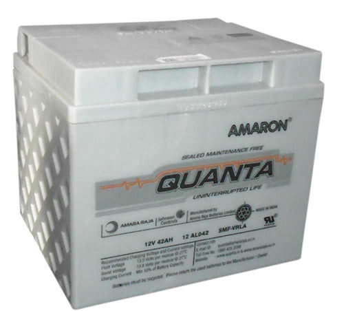 Amaron Quanta 12AL042 SMF VRLA UPS Battery 42Ah